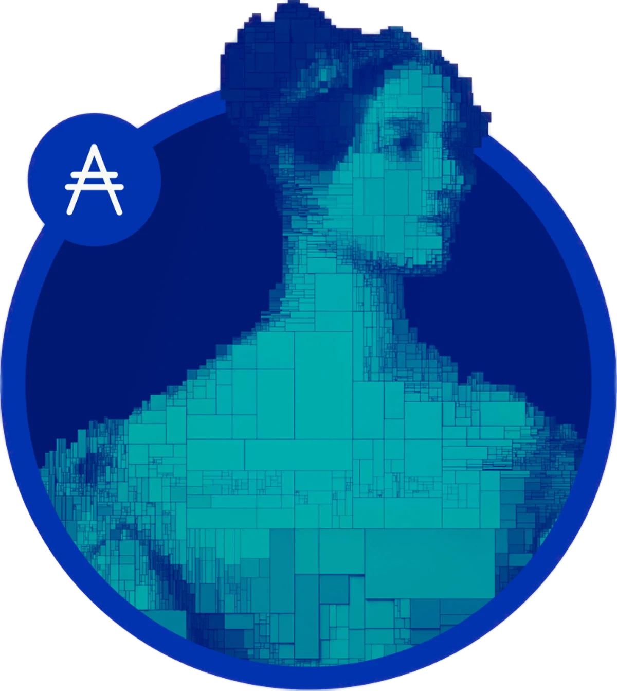 Ada Lovelace looking to the right