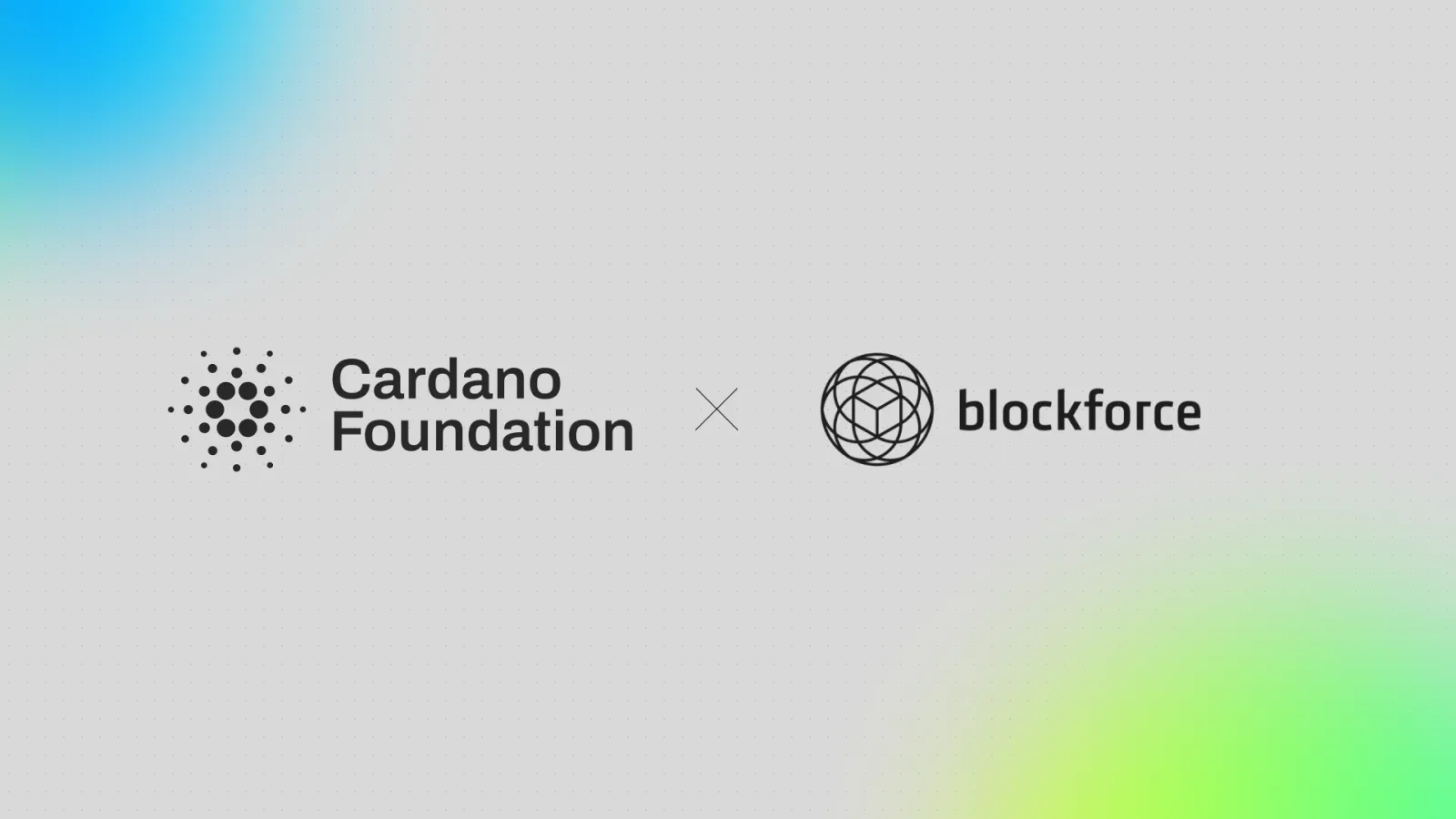 Cardano becomes the public proof layer for Blockforce traceability