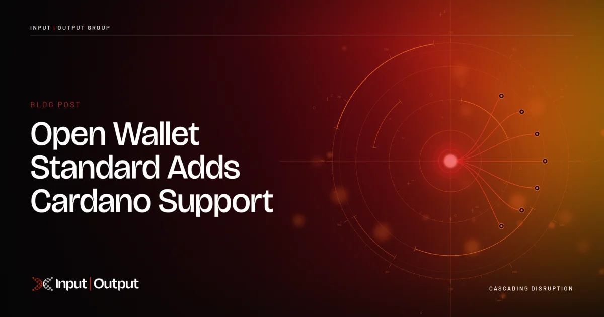 open wallet standard adds cardano support banner
