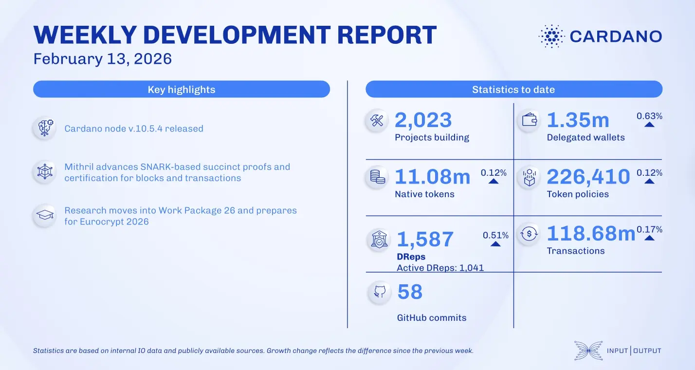 weekly development report