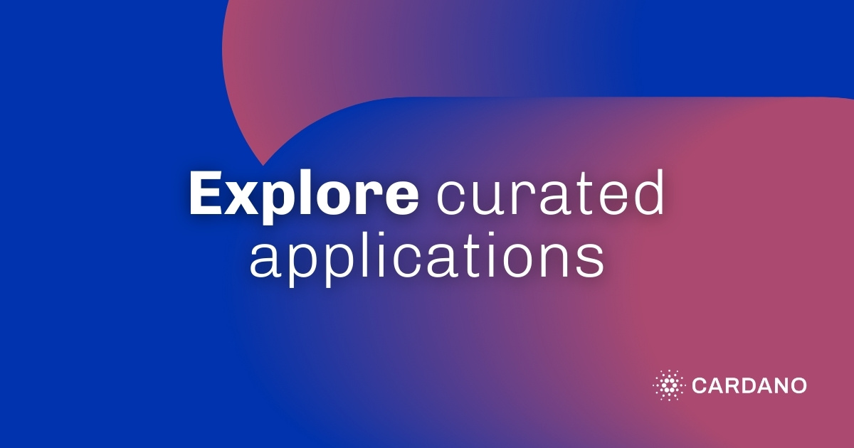 Cardano Applications | Cardano