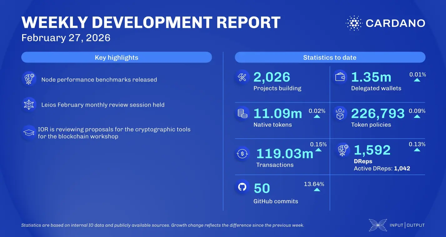 weekly development report