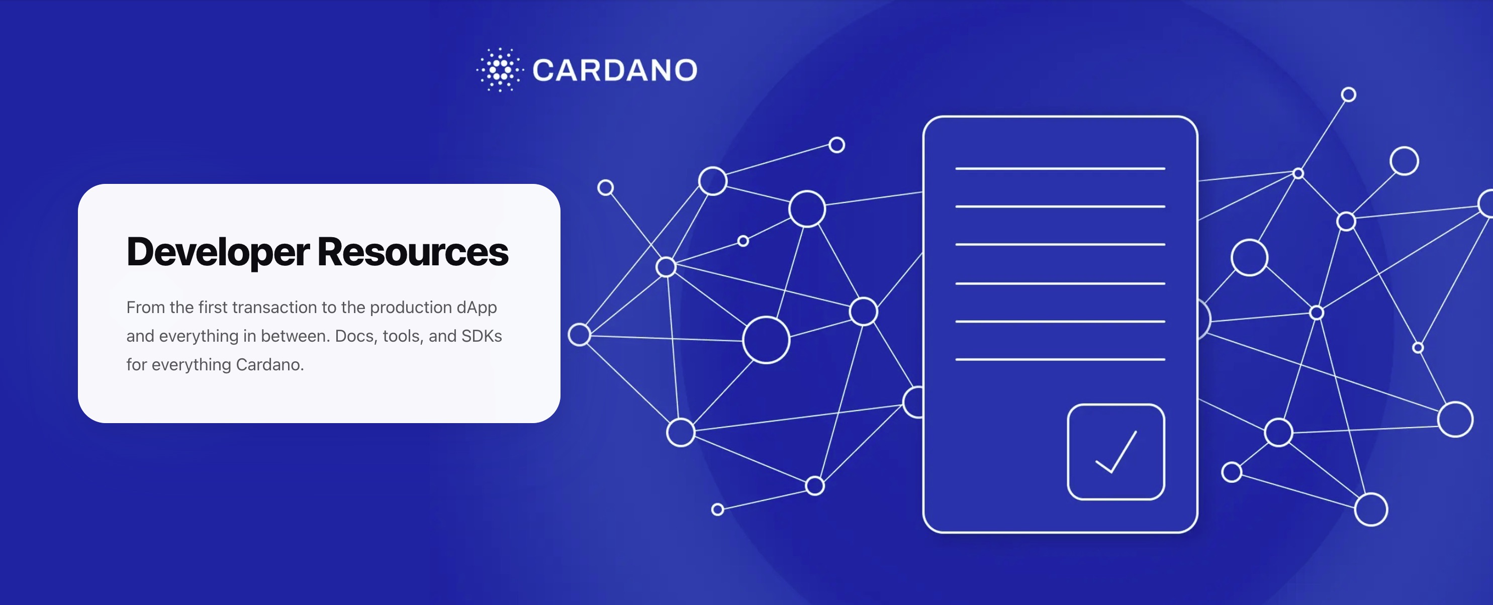 Cardano Developer Portal